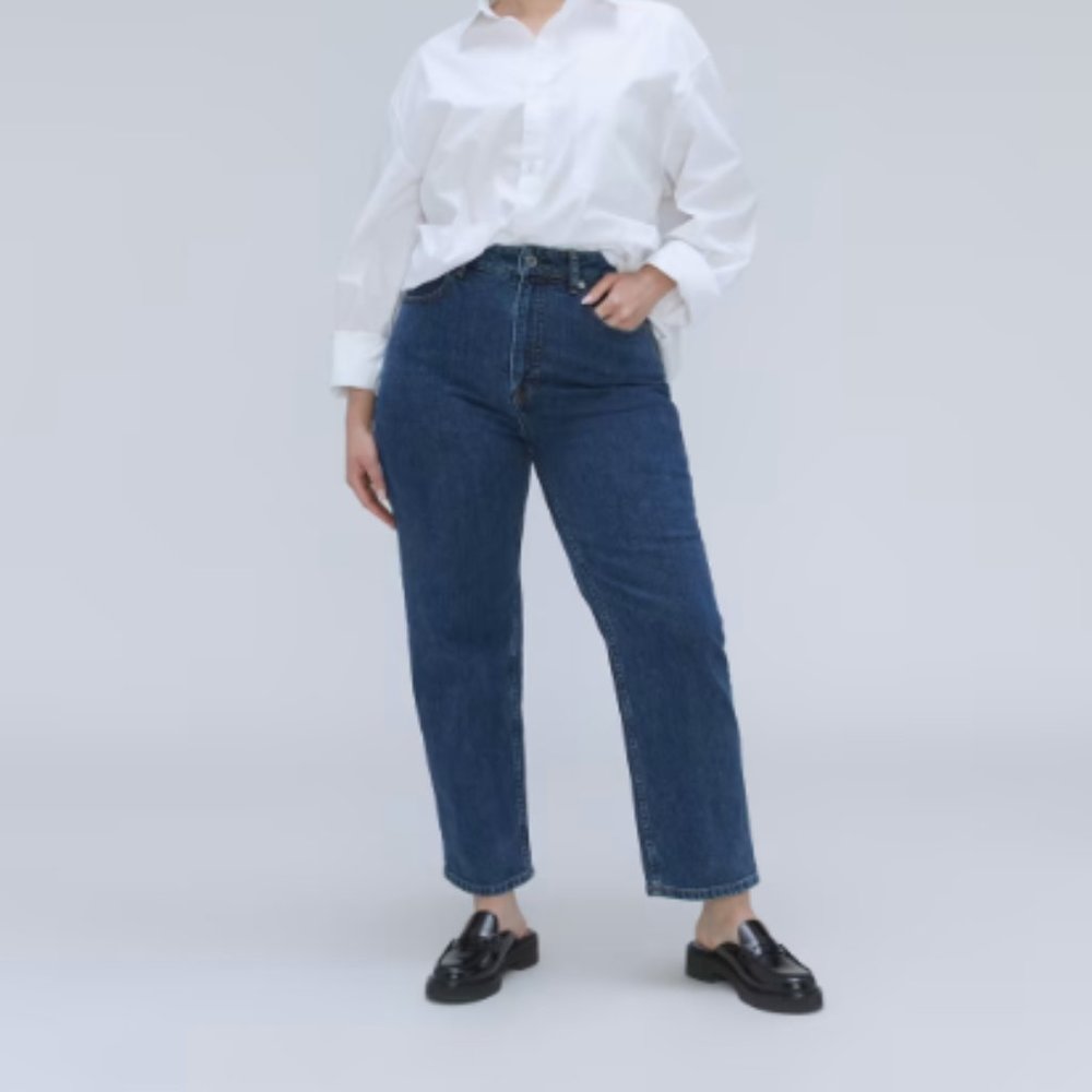 Everlane Curvy Way-High Jeans